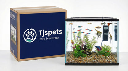 Starter Fish Aquarium with Filter & Safety Lid