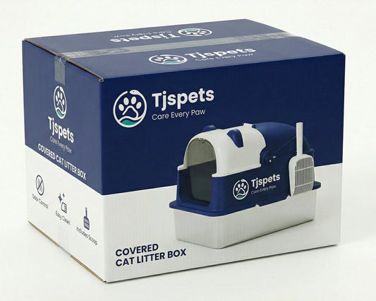 TjsPets Stainless Steel Litter Box